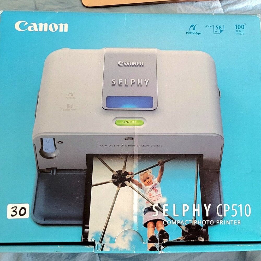 Canon Selphy CP510 Compact Photo Printer